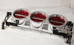 Enderle  "Partial"    Billet  3 Hole Upright Injector polished